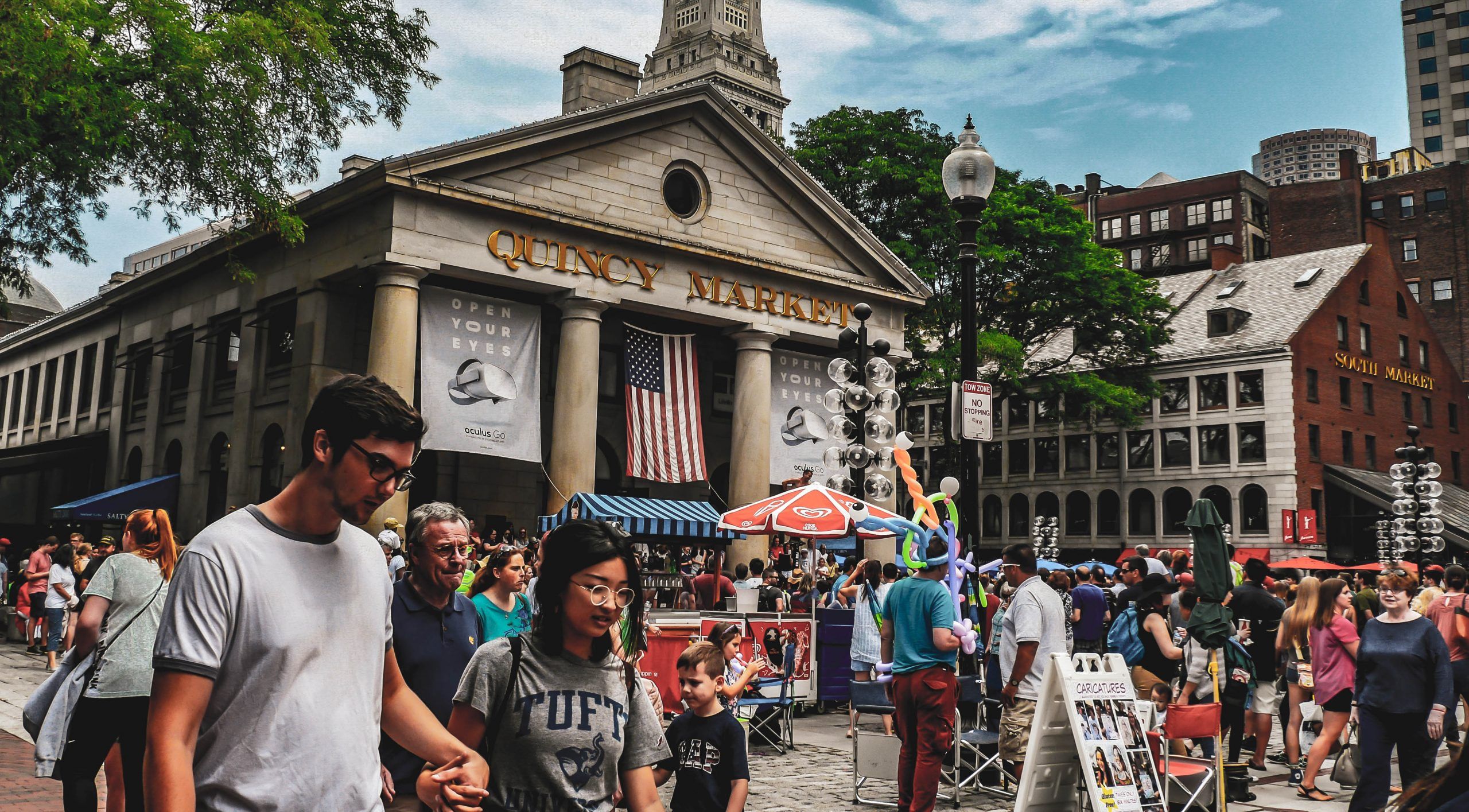 Quincy Market, dans le Faneuil Hall de Boston - Jay Ruzicka/Flickr