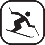 Easy ski icon