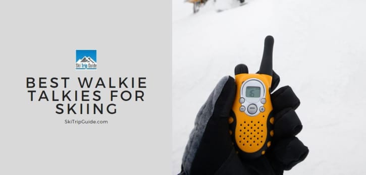 best walkie talkies for skiing