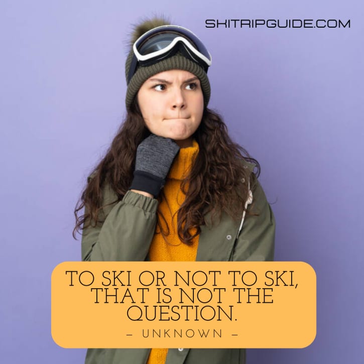 Ski quotes