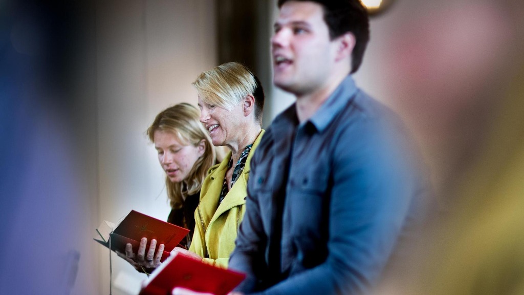 sang i kirke