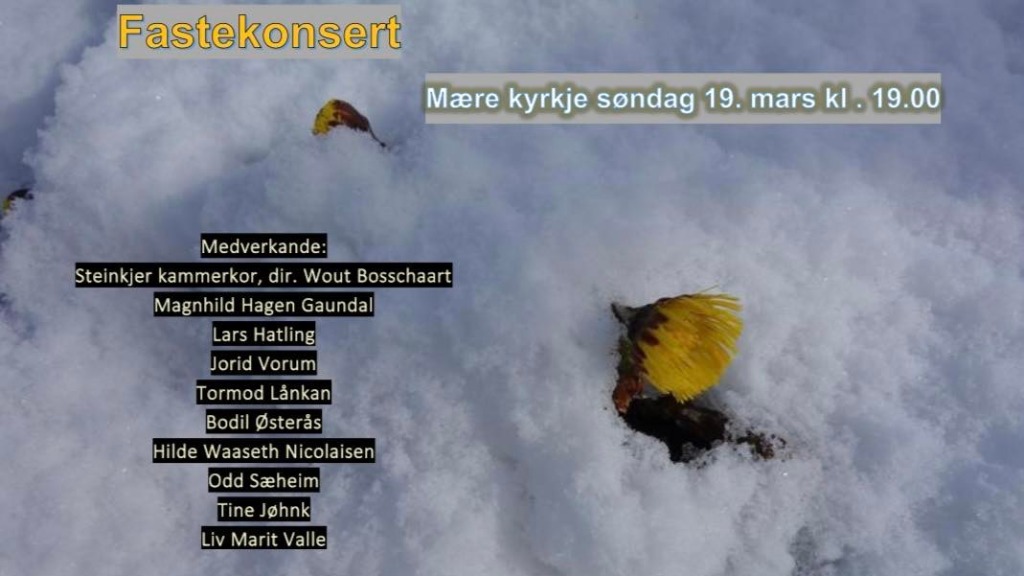 Fastekonsert Mære