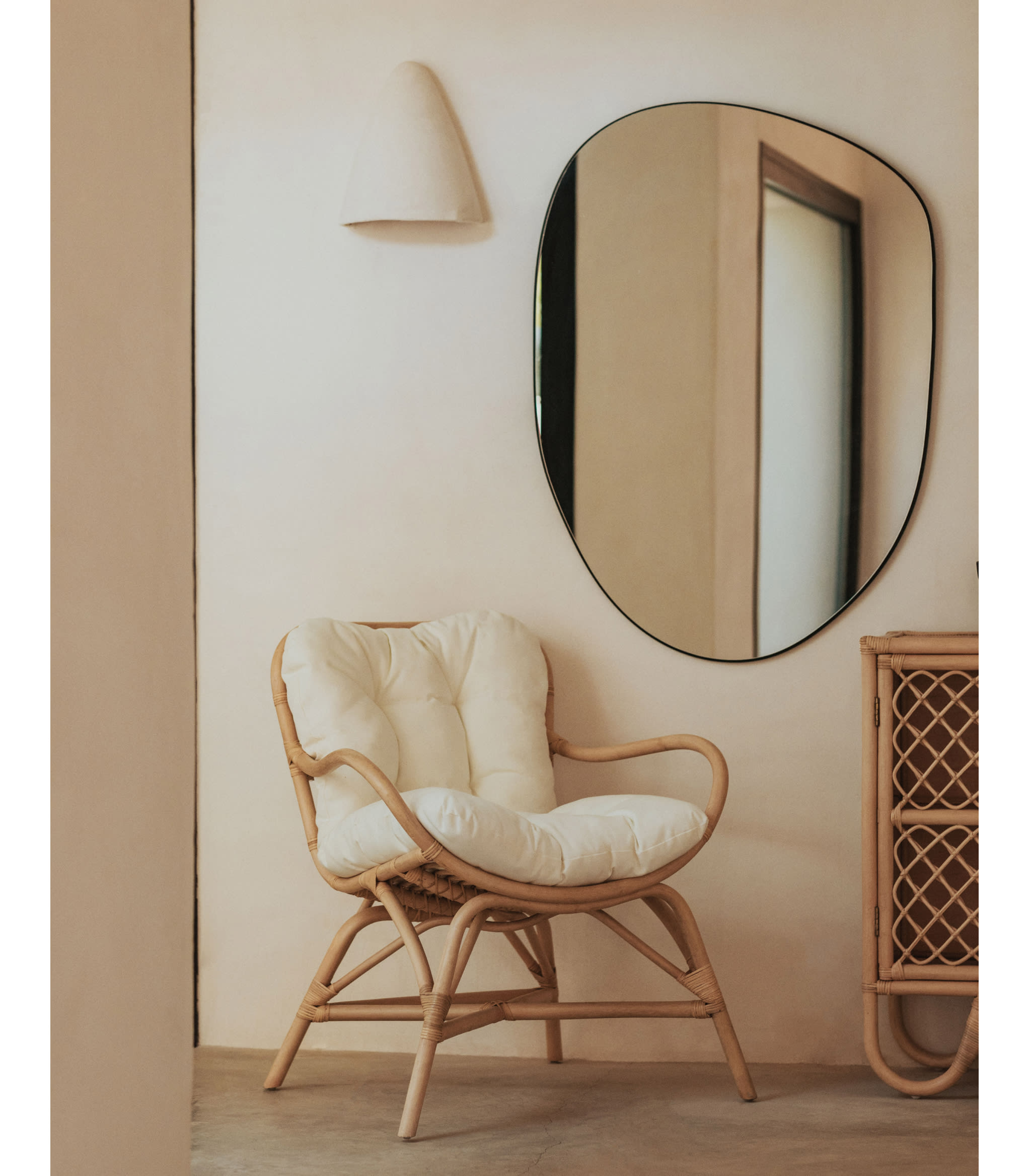 Poltrona Makena de vime