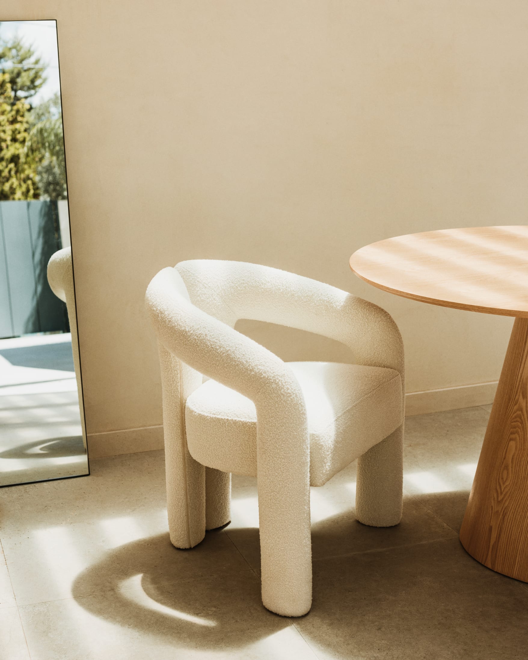 Chaise de salle à manger rembourrée Albiena