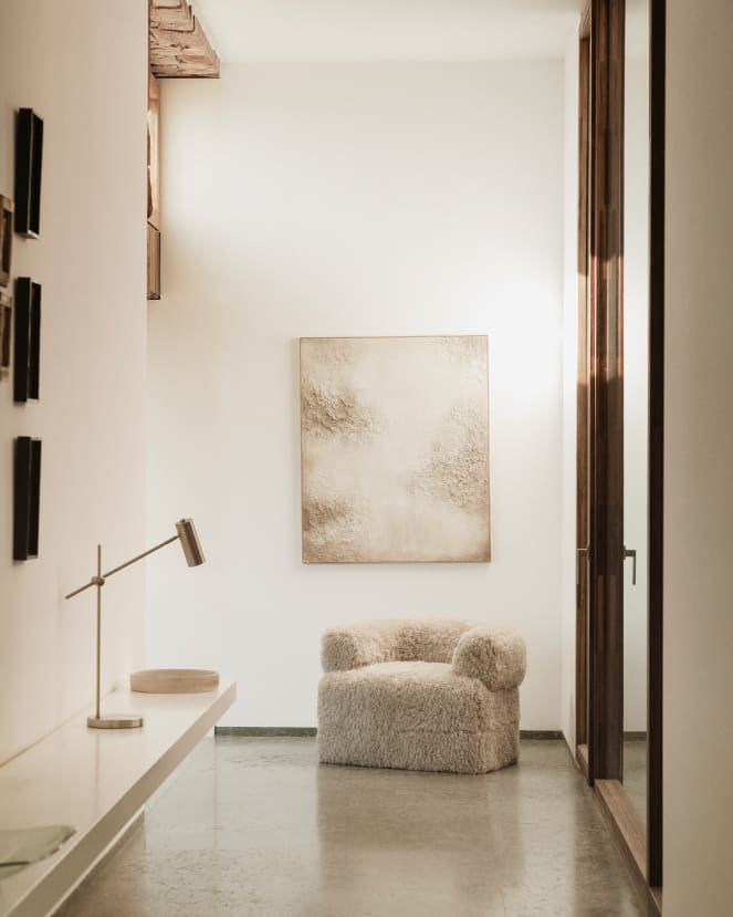 Neda upholstered armchair