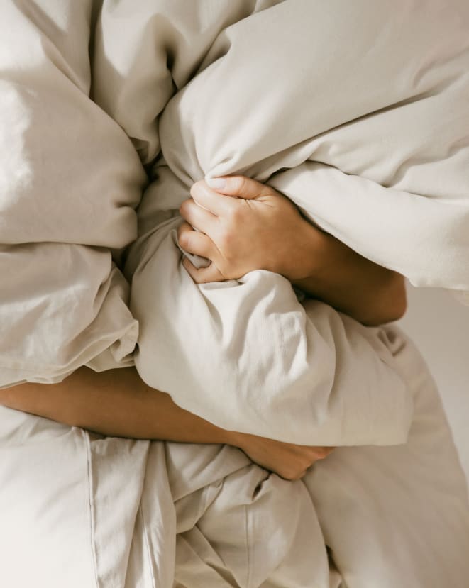 Sorana dekbedovertrek in linnen van 160 g/m²