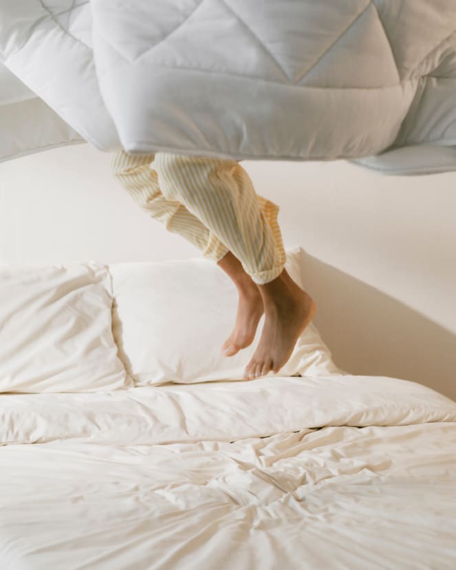 Sorana dekbedovertrek in linnen van 160 g/m²