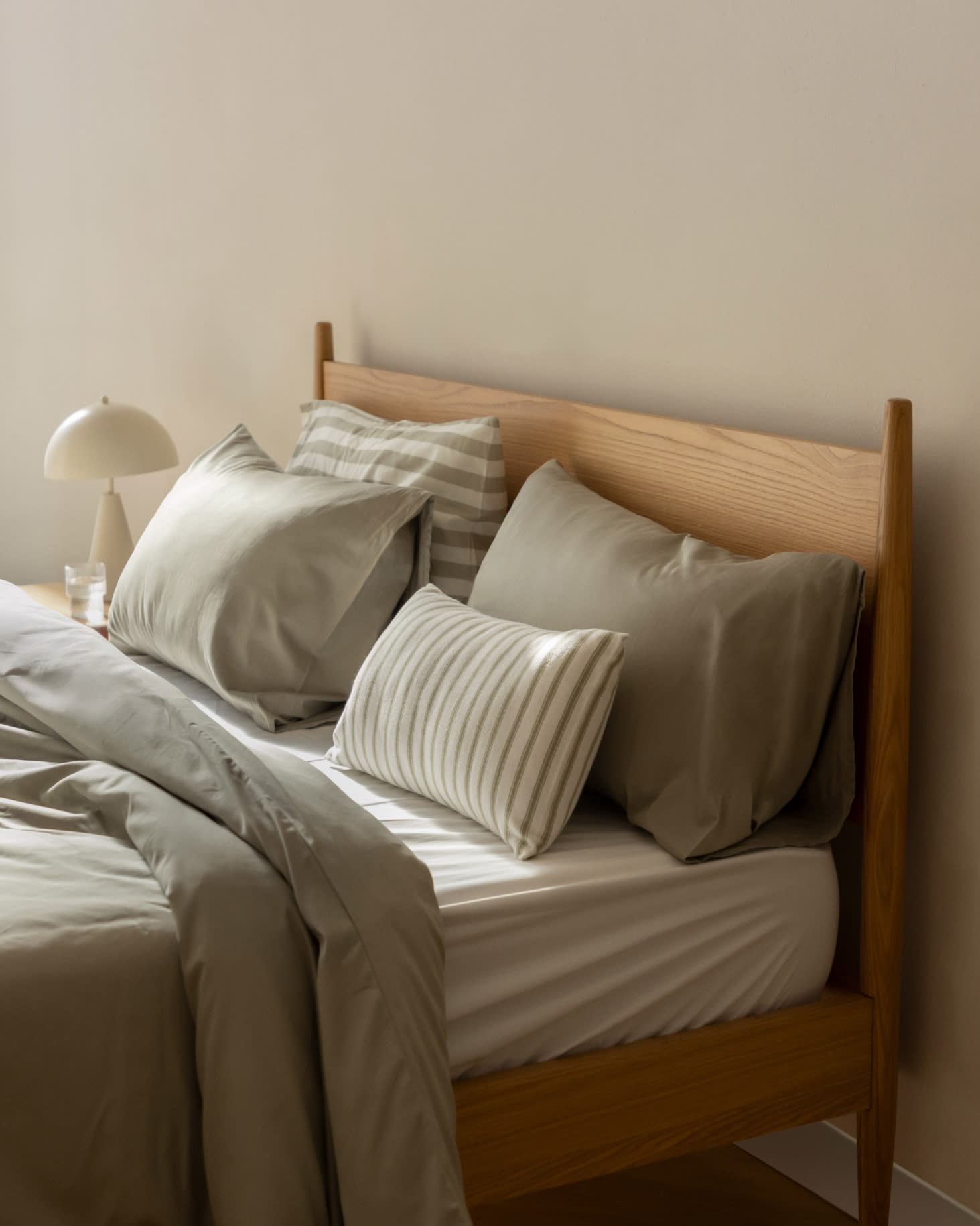 Sampras satijnen dekbedovertrek met 300 draden per inch