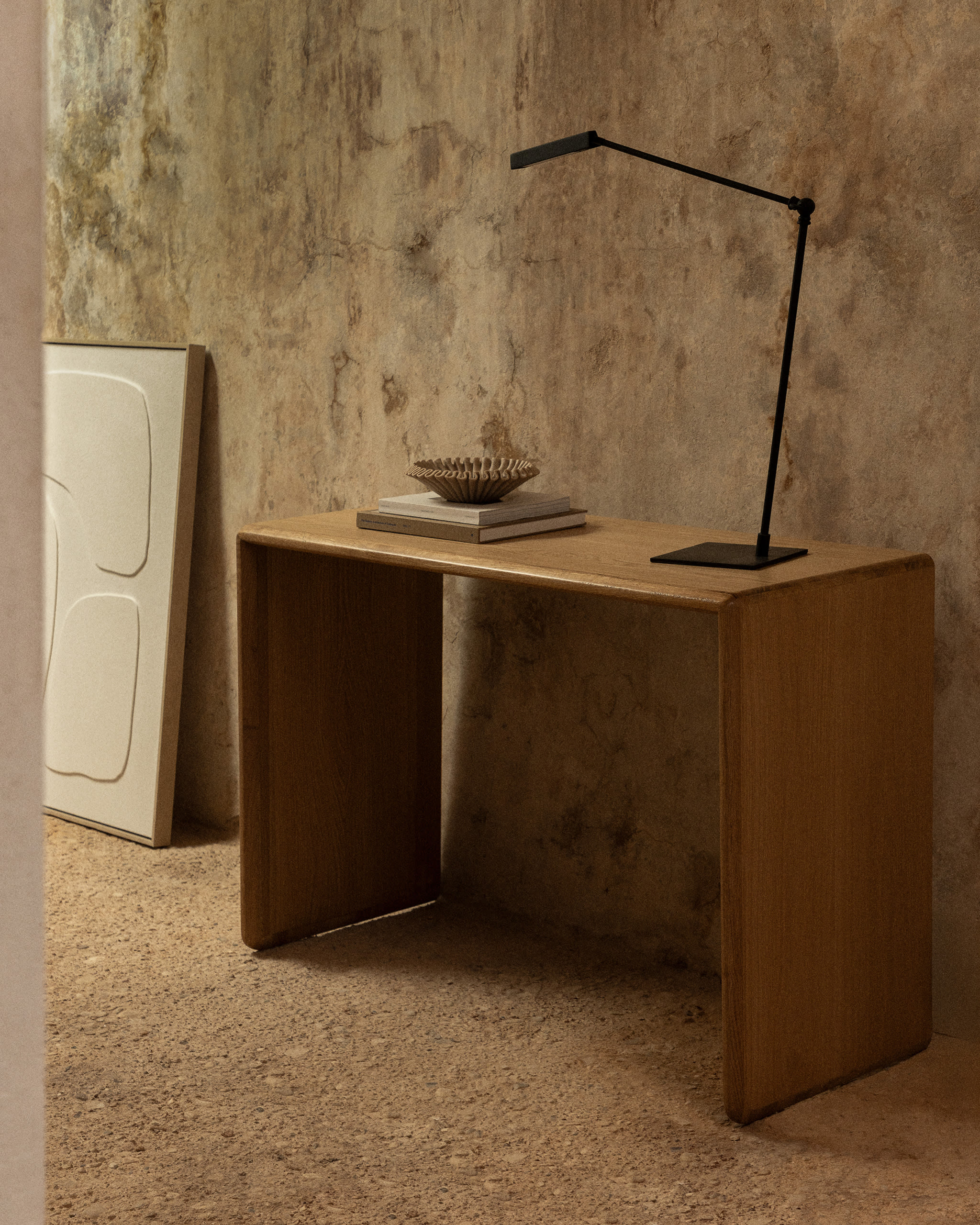 Consola recibidor en madera Treveris 