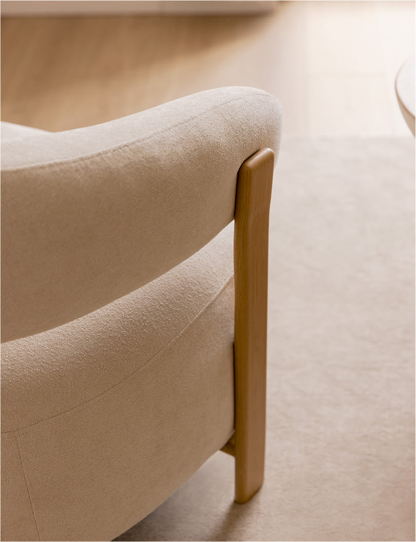 Pack mit 2 Sesseln aus Chenille-Stoff und Eisen Jolie