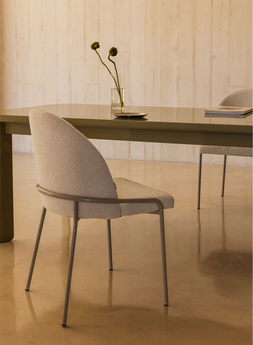 Tapicerowane krzesło do jadalni Grolet