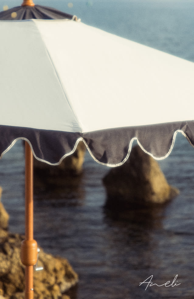 Parasol Ø260 cm z tkaniny Aneli