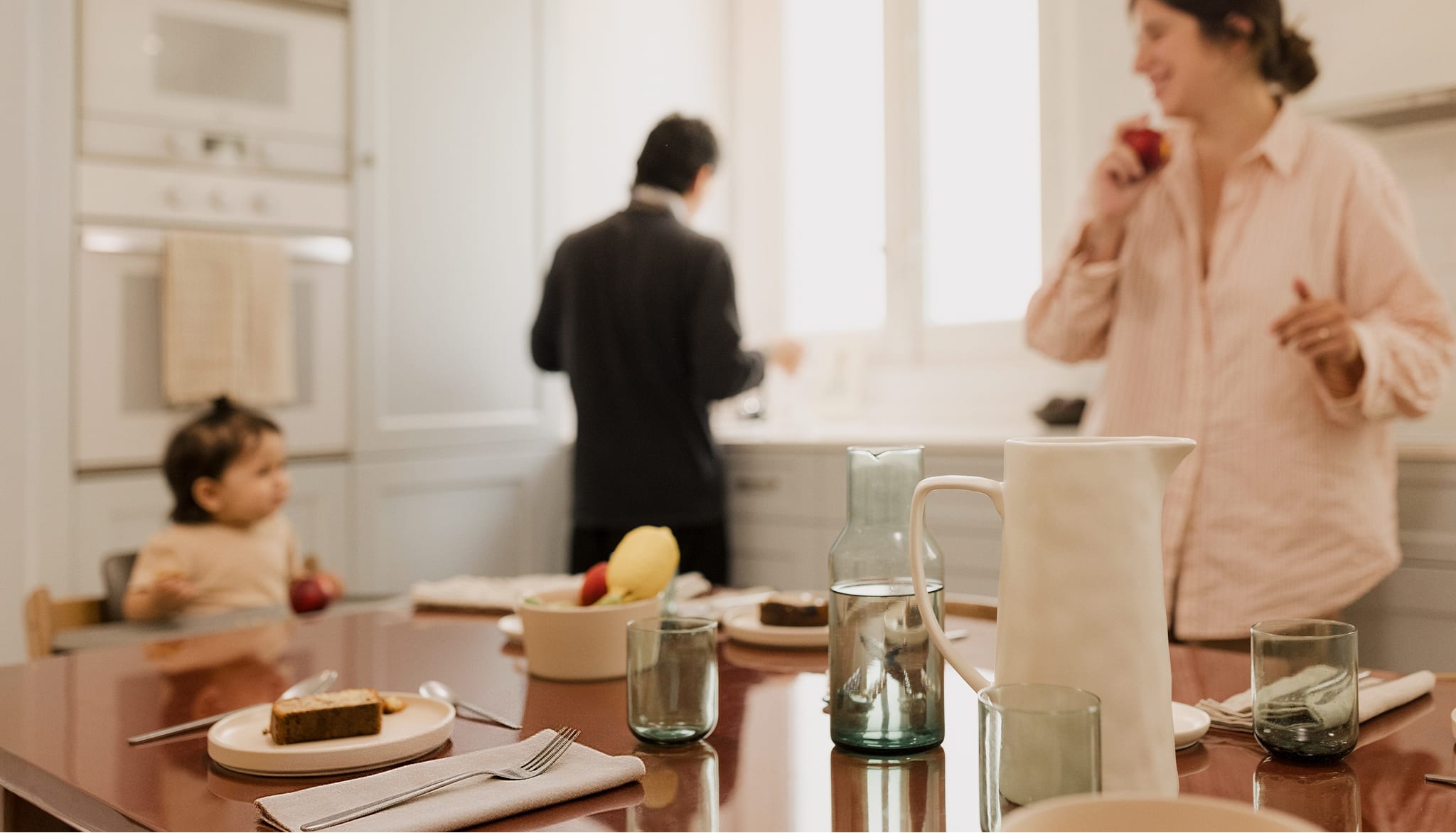 Rechteckiger Esstisch 200x100 cm aus MDF Geneva