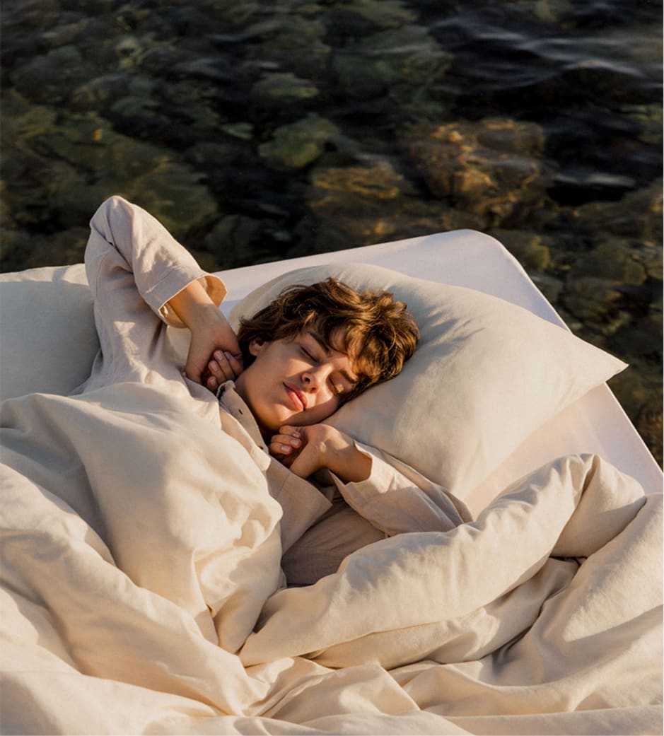 Sorana linen duvet cover 160 g/m²