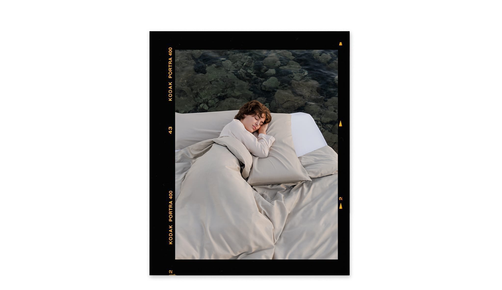 Lesia 180 thread count percale cotton duvet cover