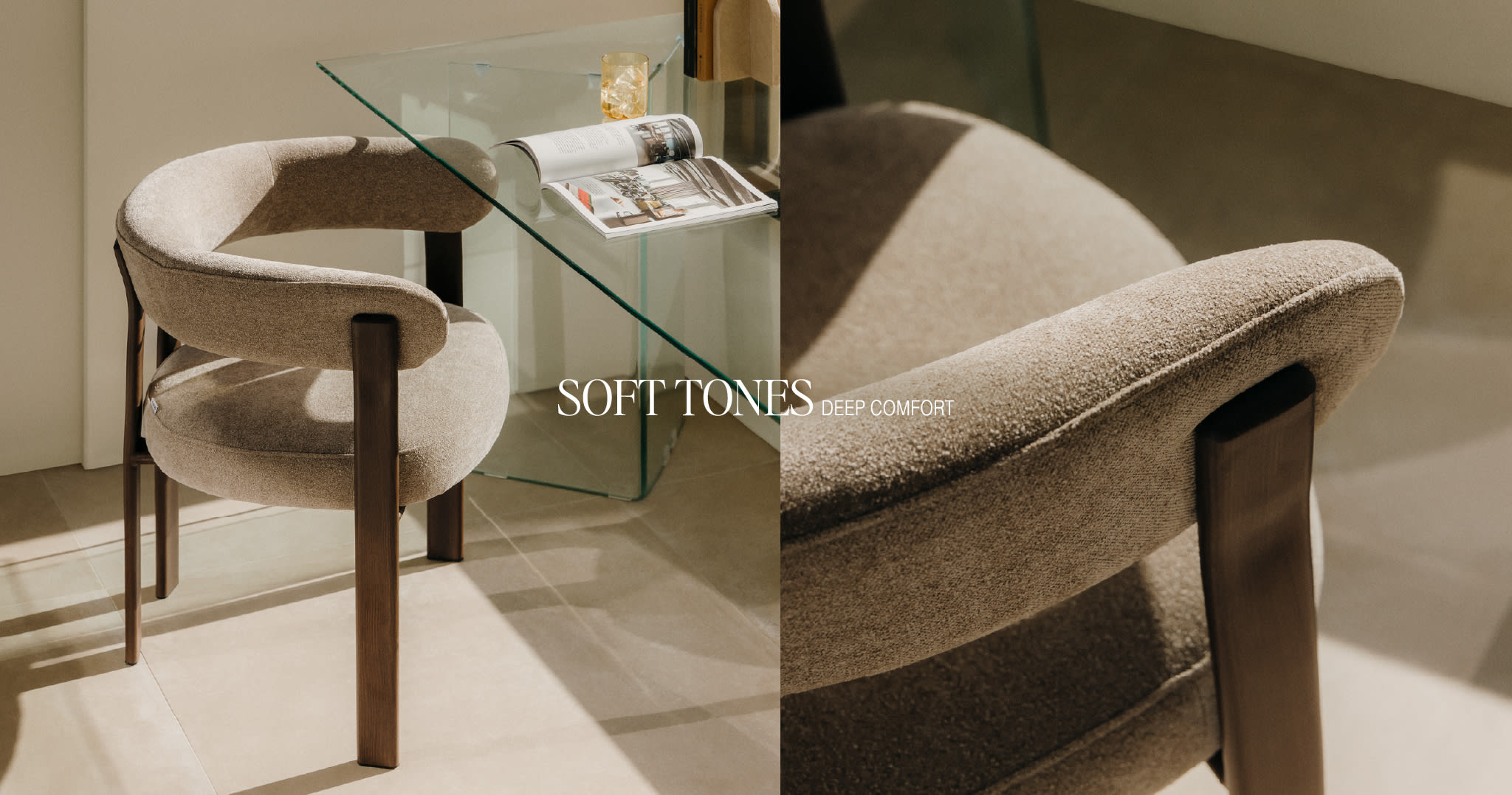 Krzesło jadalniane z podłokietnikami, tapicerowane i żelazne Jolie