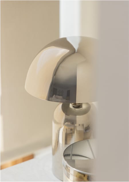 Tischlampe aus Eisen Lenasia