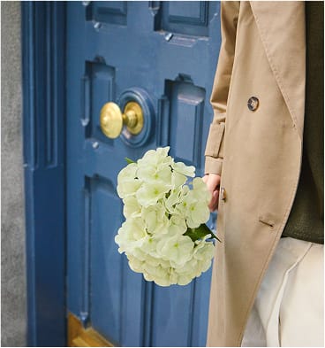 Zestaw 2 dekoracyjnych kwiatów Arielian