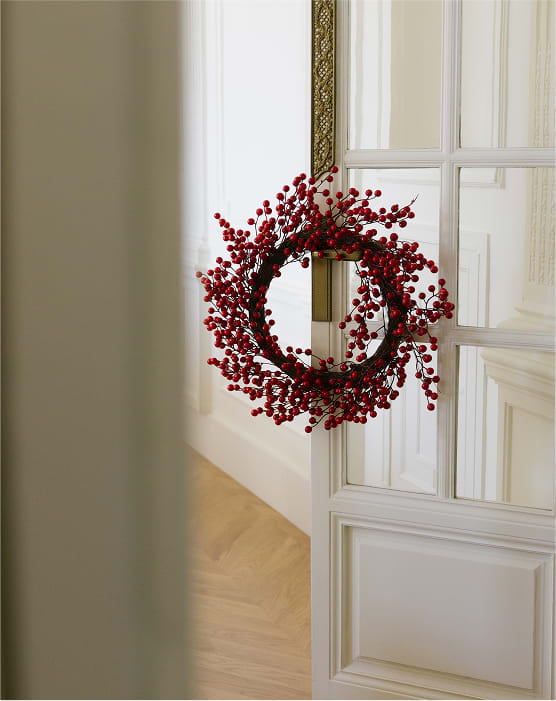 Dekoracyjny wieniec bożonarodzeniowy Ø60 cm Gianira