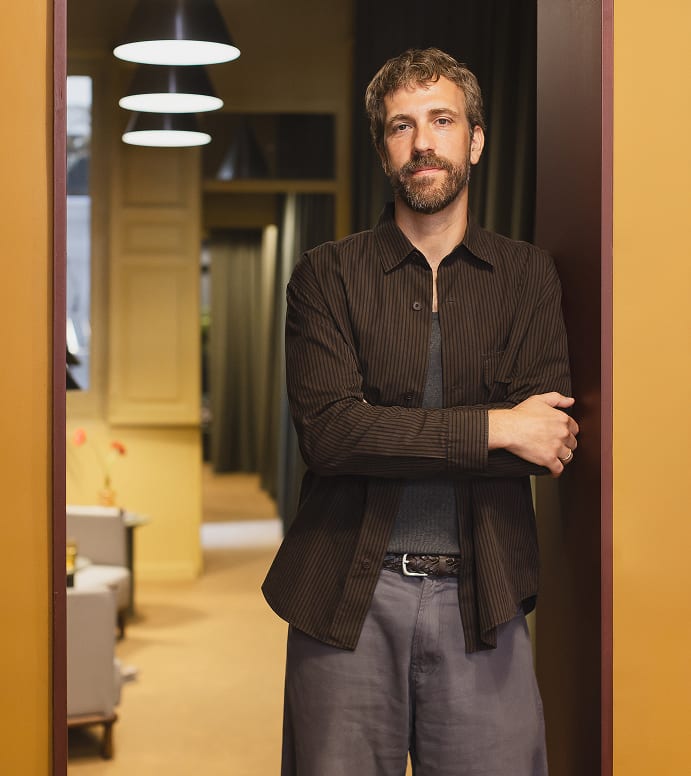 Set aus quadratischem Gartentisch 60x60 cm und 2 klappbaren Stühlen aus Stahl Janti