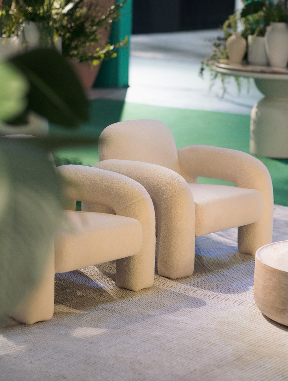 Sillón en borreguito Nicxon