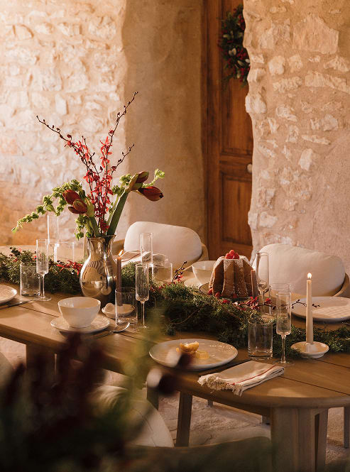 Weihnachtliche glaswaren