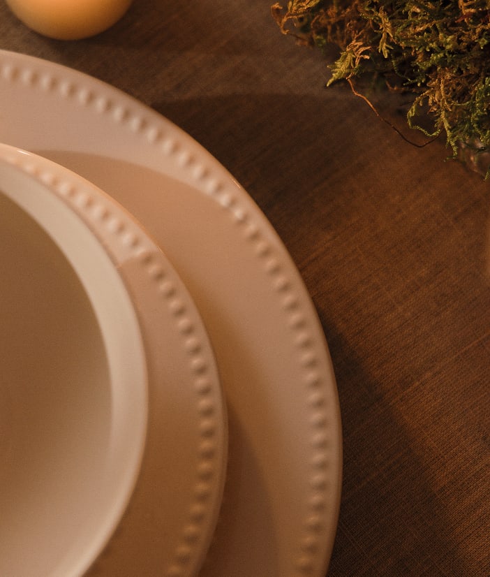 Tischdeko zu Weihnachten