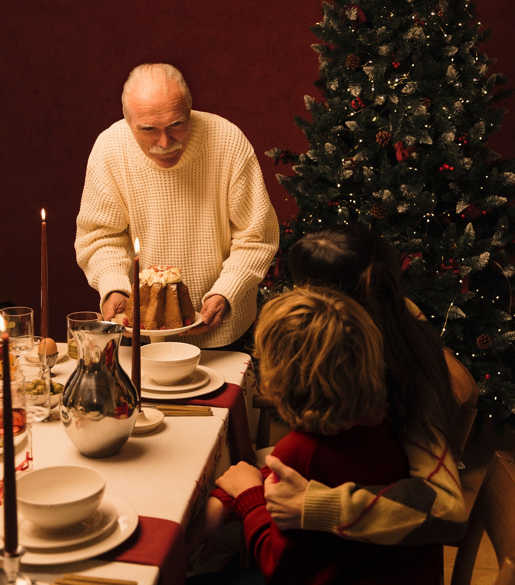 Weihnachts-Tischdecken