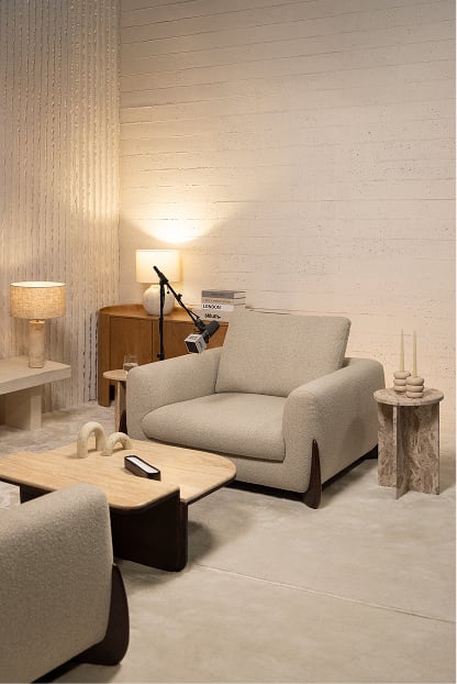 Sillón en borreguito Grevena