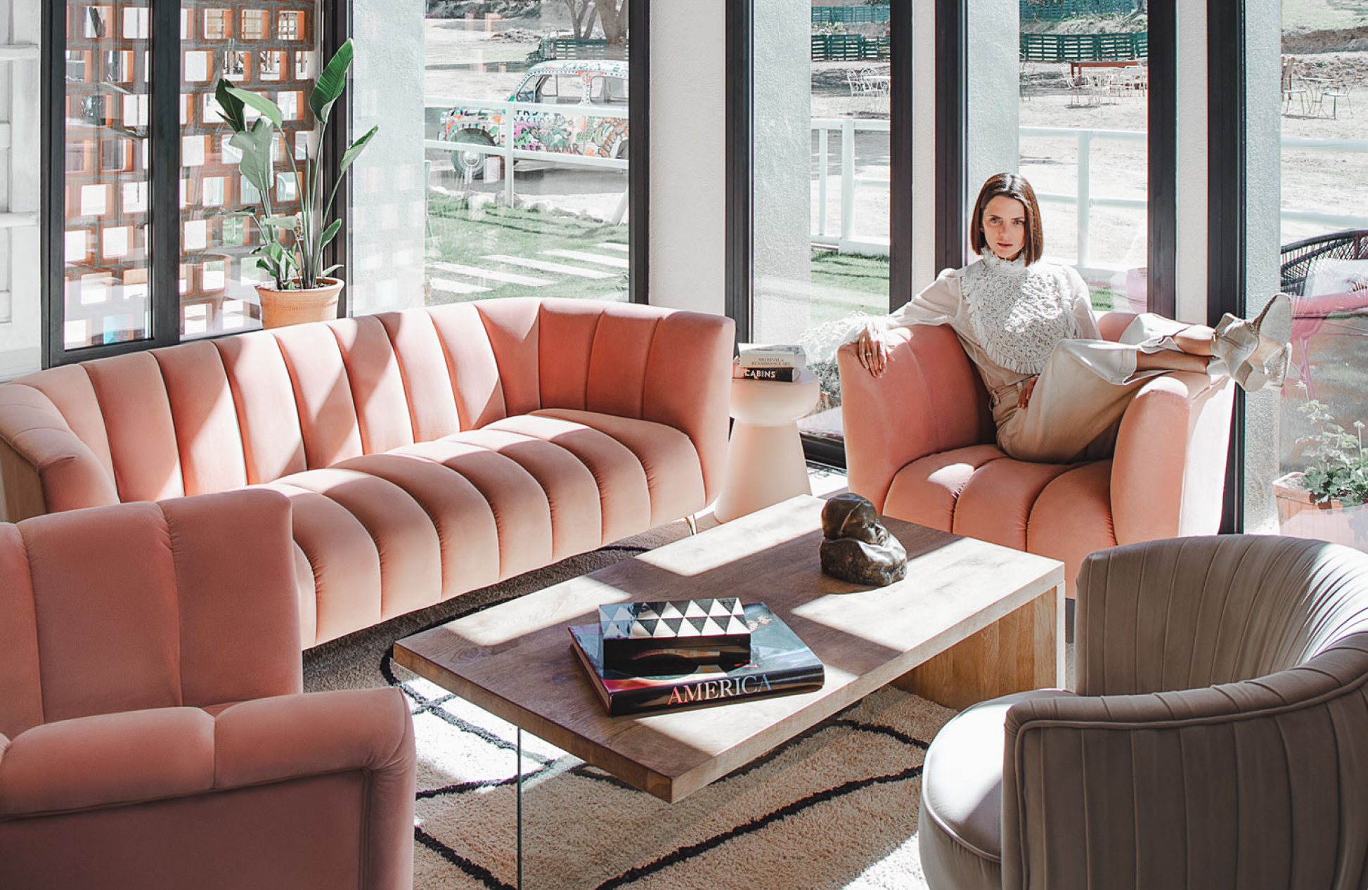 Sofa Creys Velvet 3-osobowa