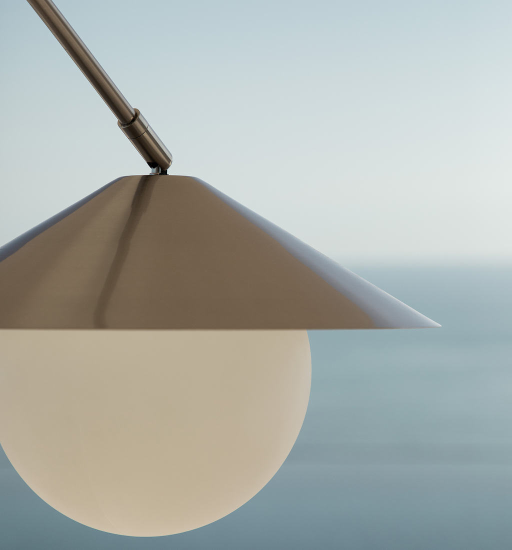 Orvina lampa ogrodowa podłogowa z żelaza