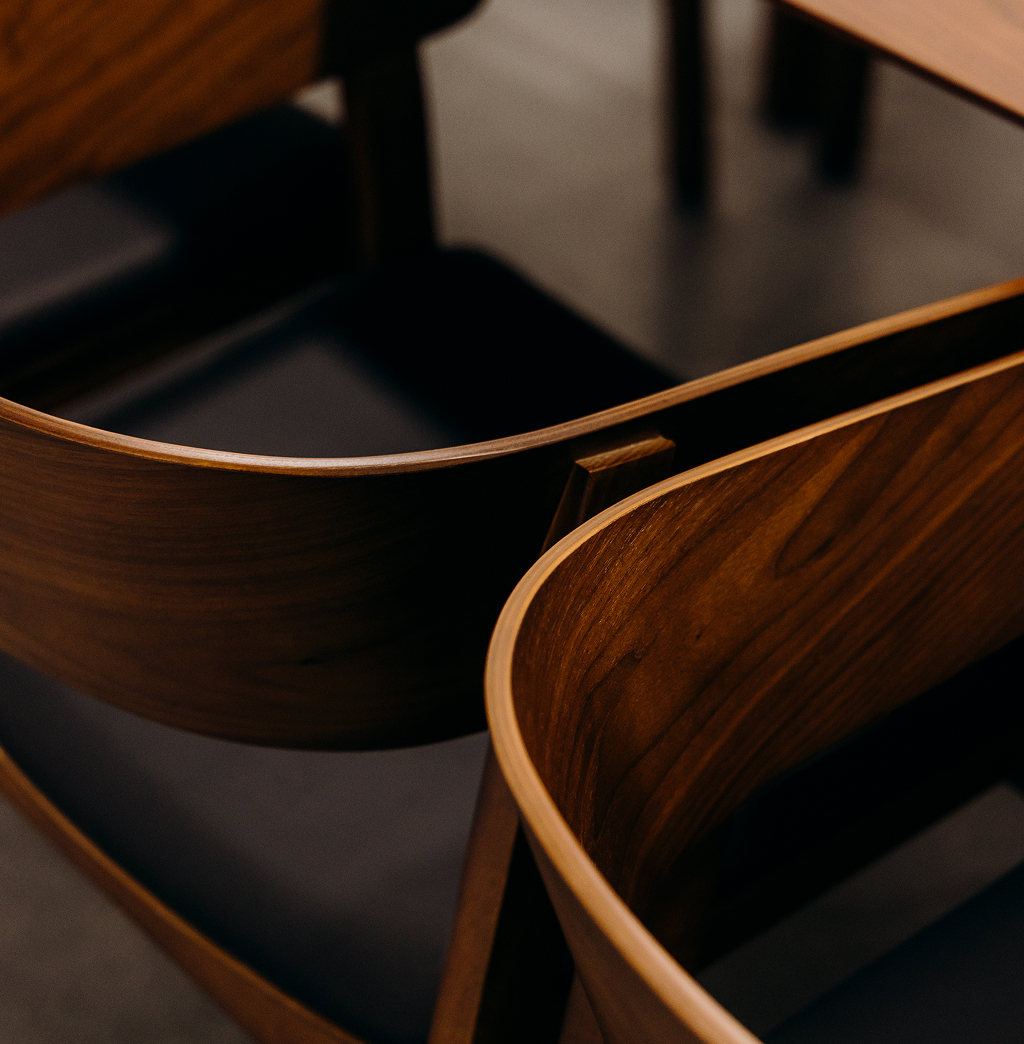 Chaise de salle à manger en bois Olsen 