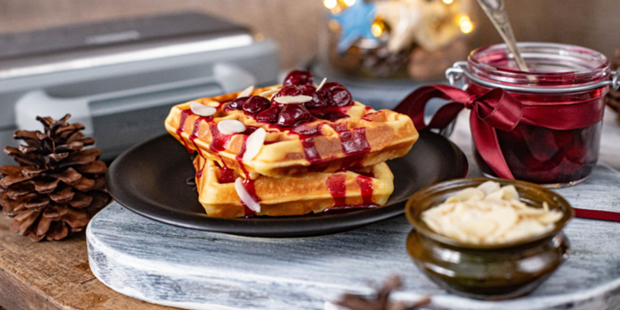 Rețetă waffles cu gust de portocale la aparatul pentru gofre Breville DuraCeramic by Ciocolată și Vanilie