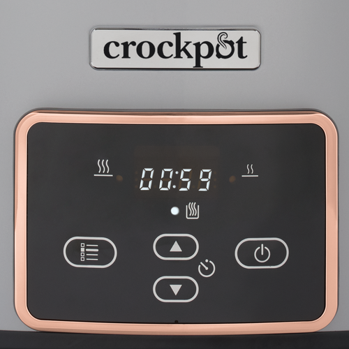 Slow Cooker 3.5L Digital Hinged Lid CrockPot, 3.5L, 3 setări Low, High