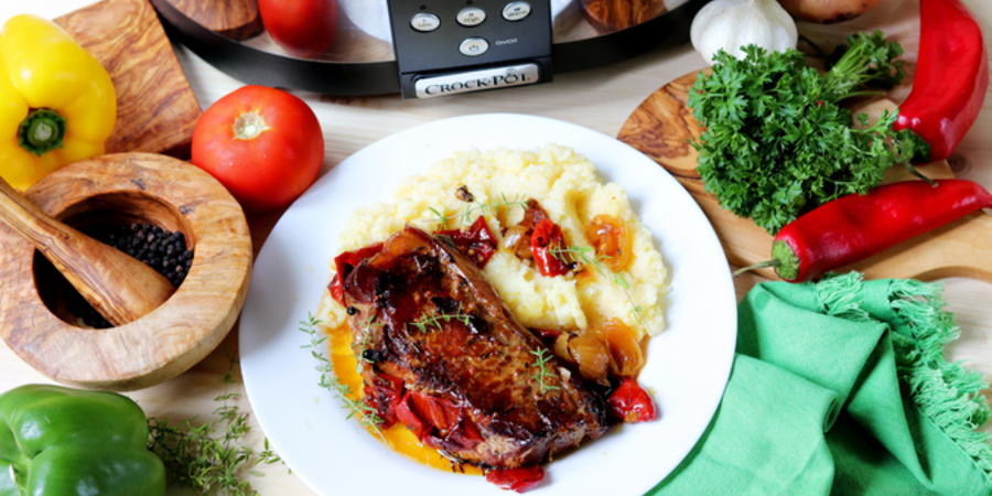 Rețetă cotlet haiducesc la Slow Cooker Crockpot 5.7L Digital by Bucătar Maniac