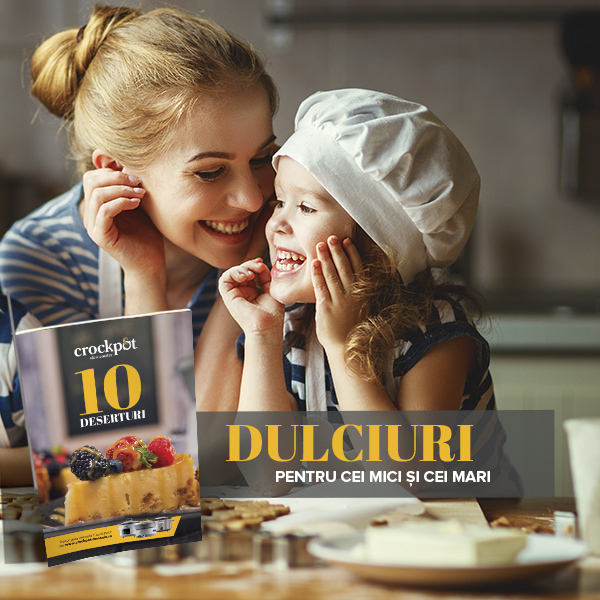 10 rețete cu deserturi pregătite la Slow Cookerele Crockpot 10 rețete cu deserturi pregătite la Slow Cookerele Crockpot