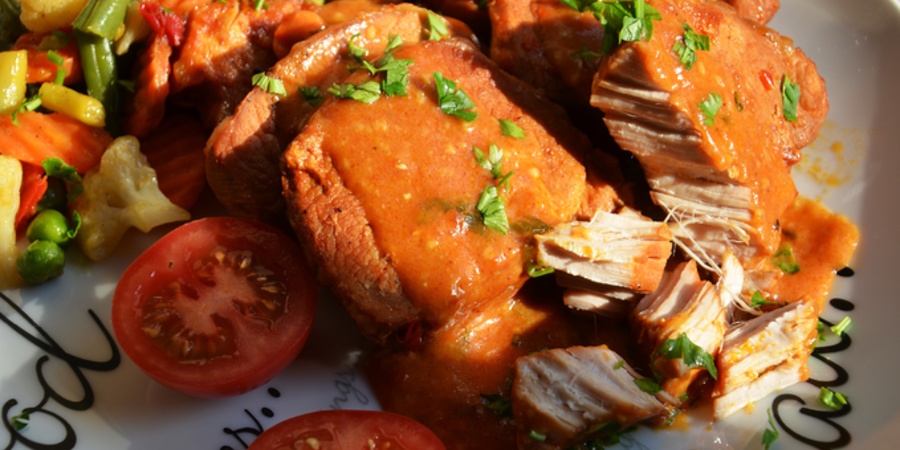 Rețetă cotlet de porc în sos dulce picant la Multicookerul Crockpot Express cu gătire sub presiune by Bucate, Vorbe și Arome