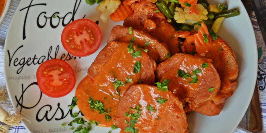 Rețetă cotlet de porc în sos dulce picant la Multicookerul Crockpot Express cu gătire sub presiune by Bucate, Vorbe și Arome