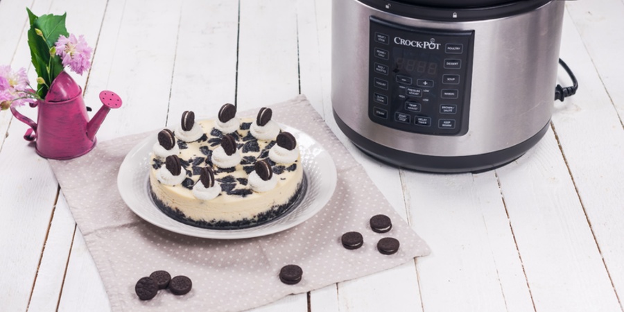 Reteta Cheesecake cu biscuiti Oreo