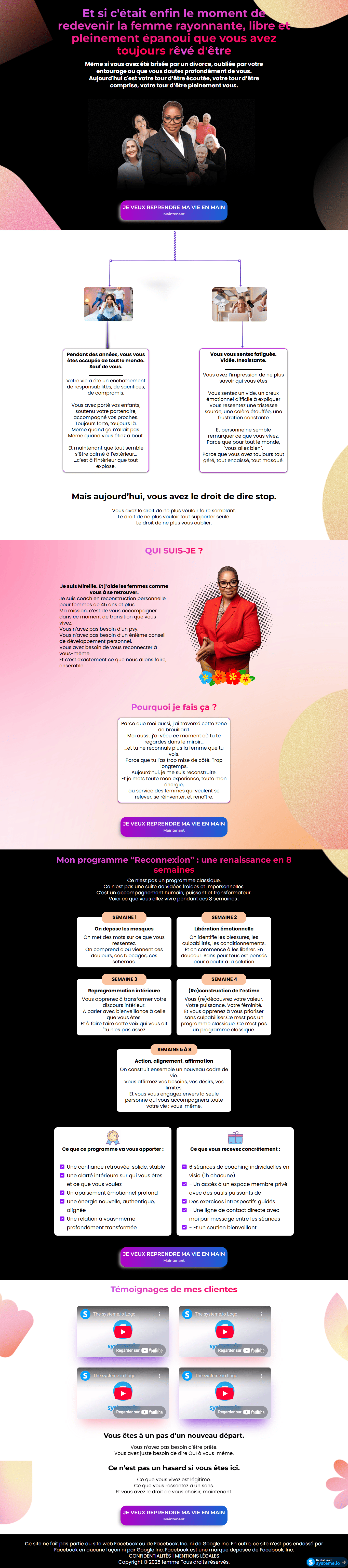 Page de vente — Réalisation 3