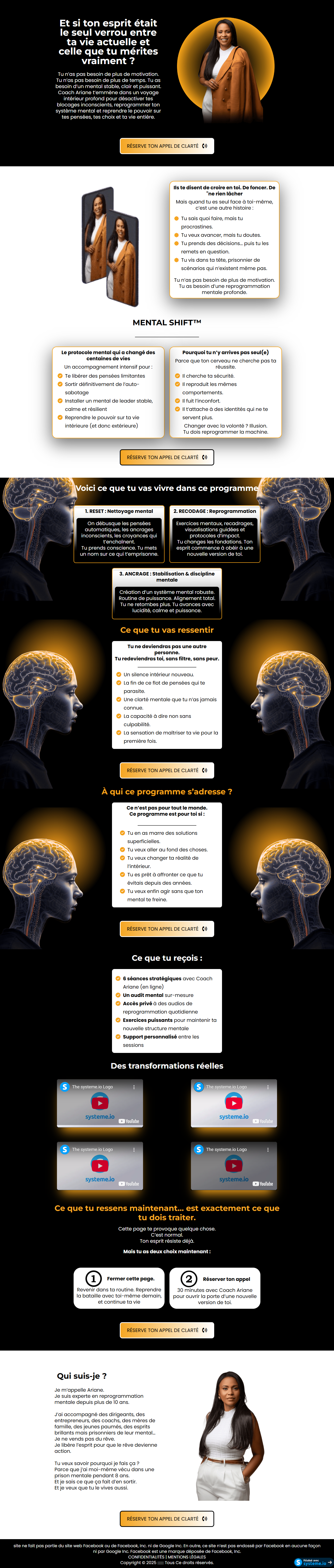Page de vente — Réalisation 4