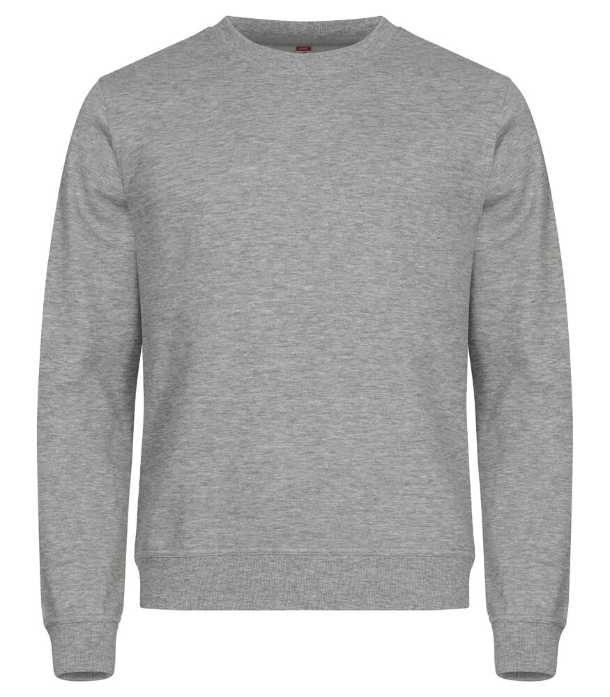 CLIQUE MIAMI ROUNDNECK, GREY MELANGE