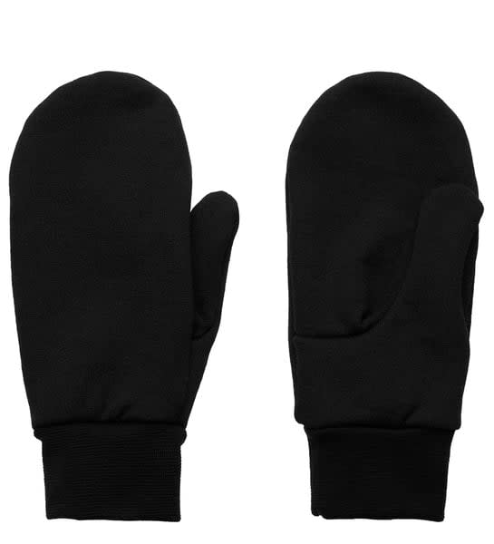 ACLIMA HOTWOOL LINER MITTENS, JET BLACK