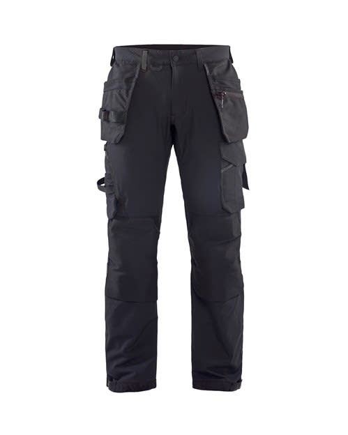 BLÅKLÄDER HÅNDVERKSBUKSE I 4-VEISSTRETCH SORT