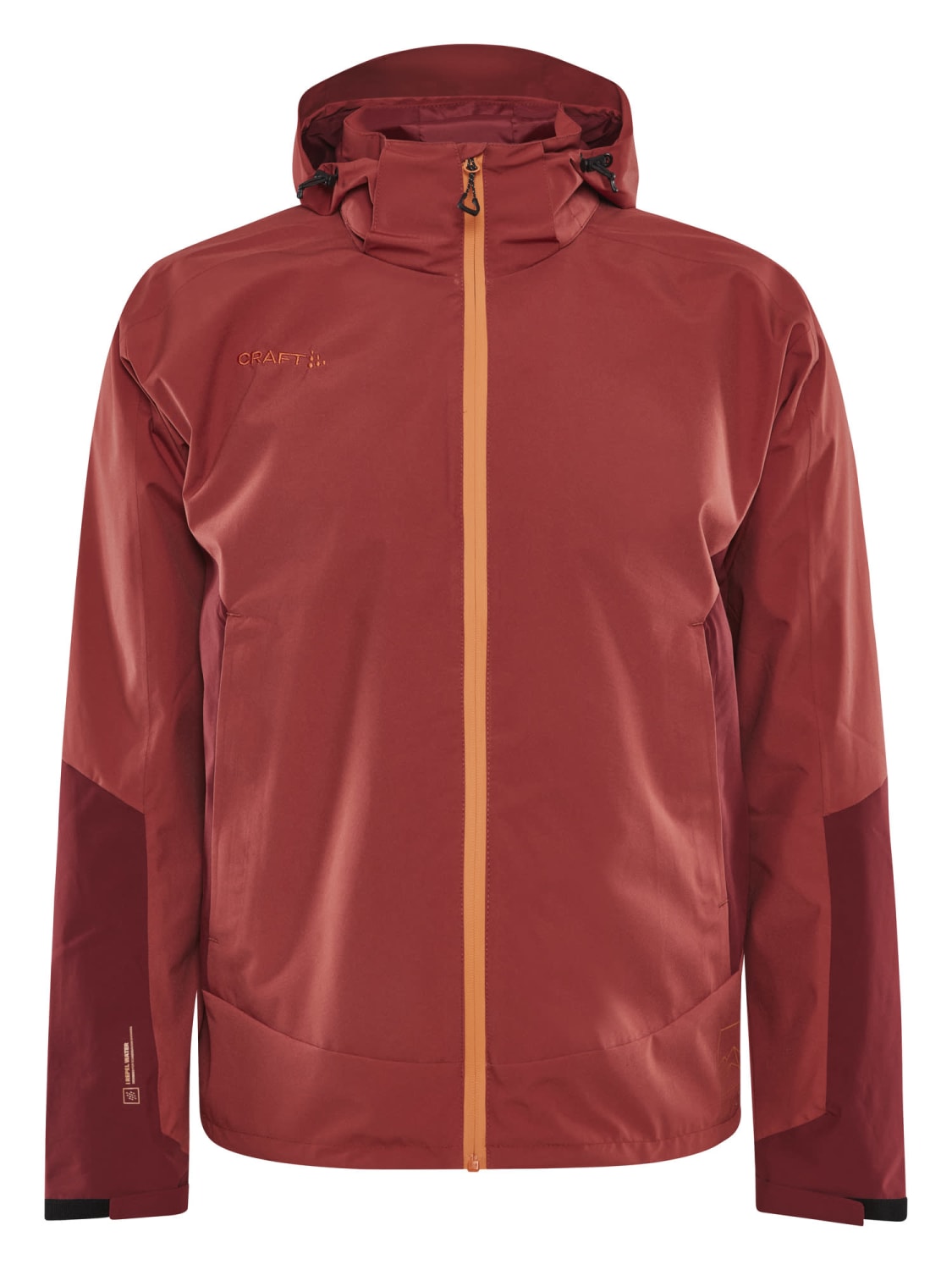 CRAFT CORE EXPLORE SHELL JACKET M, RØD