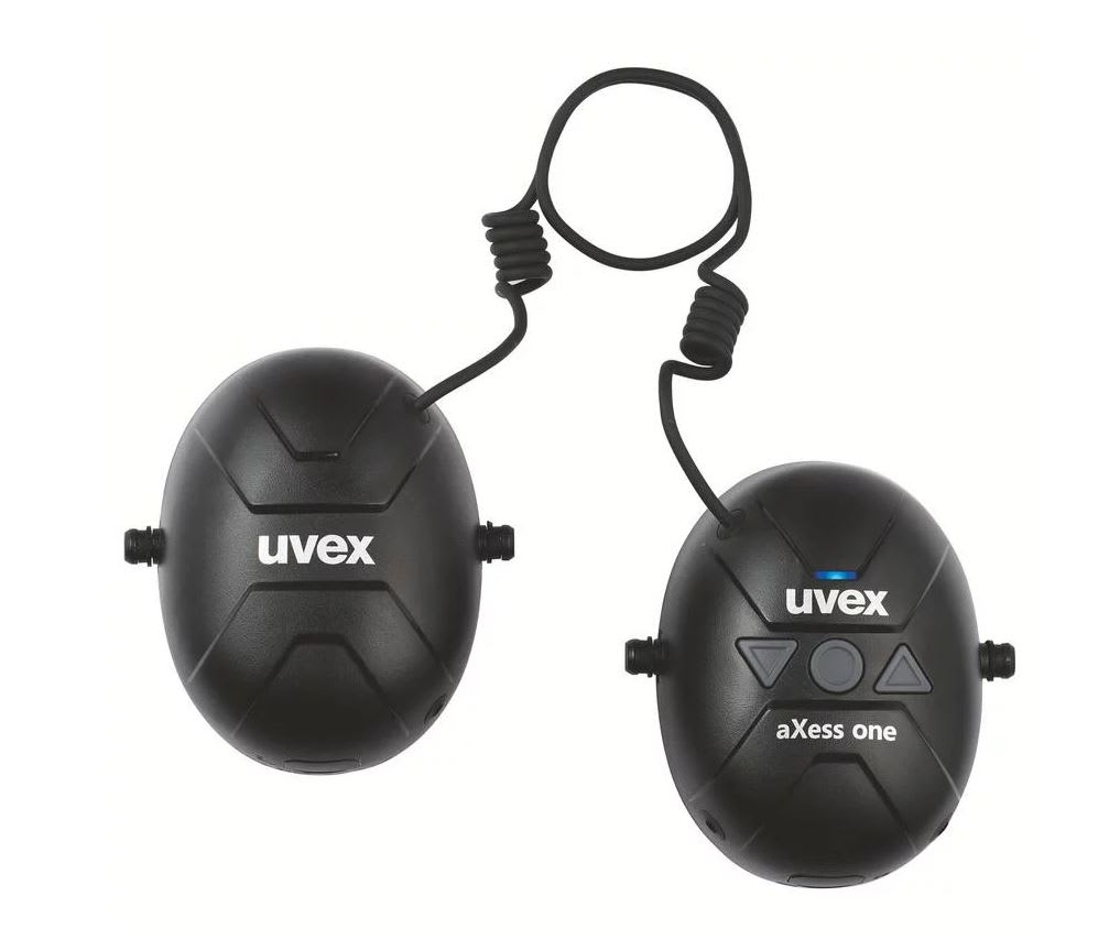 UVEX ØREKLOKKE TIL HJELM M/BLUETOOTH 5.0