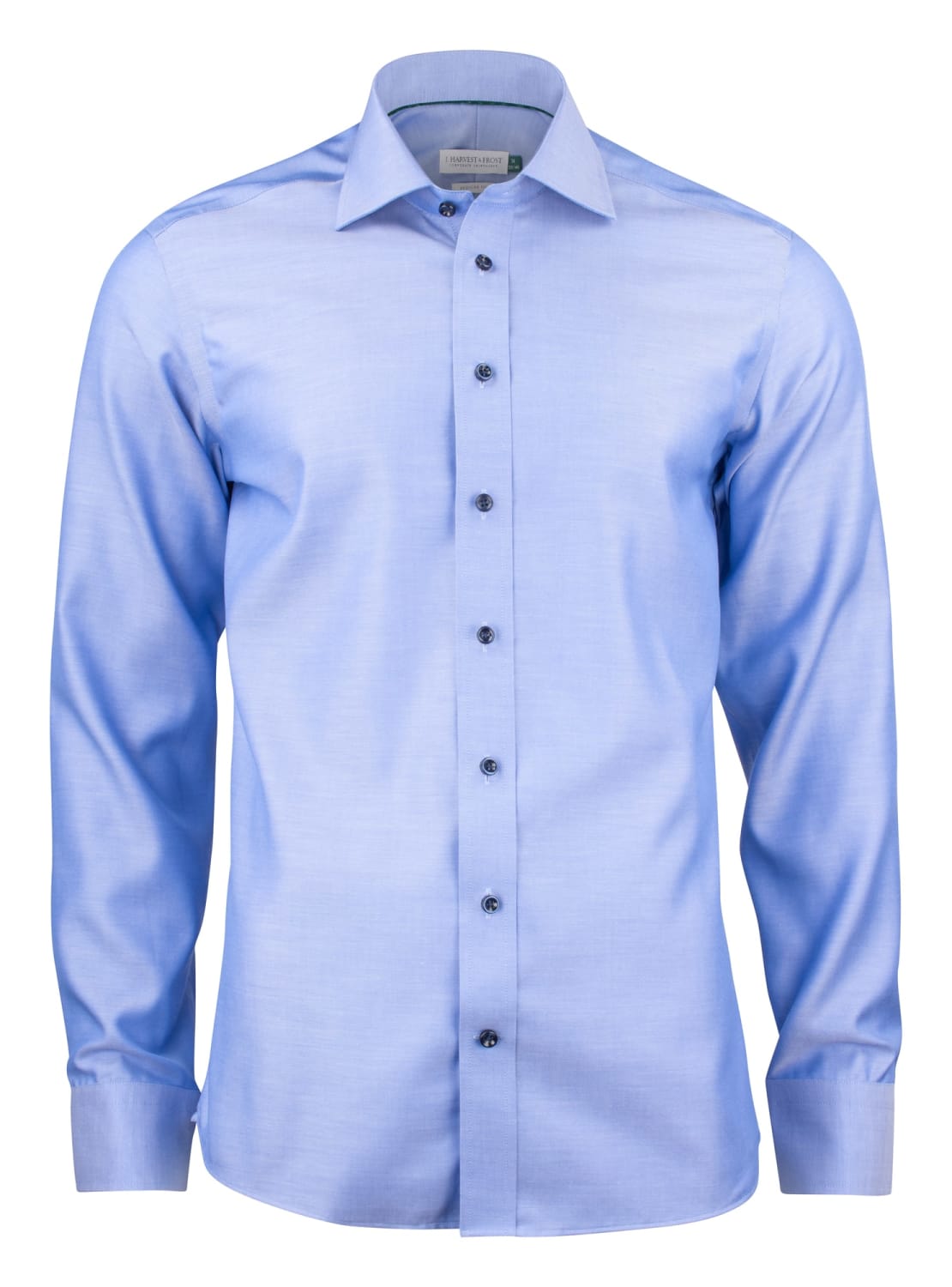 JH&F GB01 TWILL REGULAR, MIDBLUE