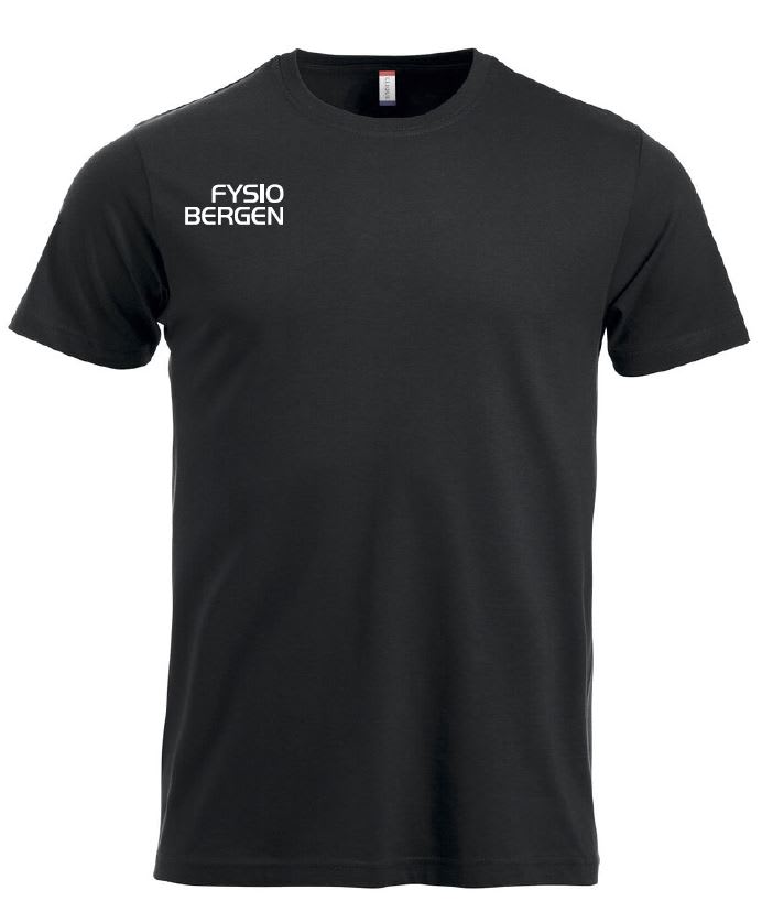 FYSIO BERGEN CLIQUE NEW CLASSIC T-SHIRT SORT