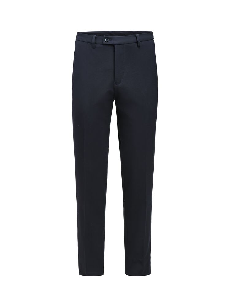 JAMES HARVEST & FROST SIGNATURE SUIT TROUSER, MARINE