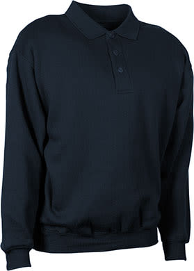 TRACKER COLLEGE GENSER MED KNAPPER/ KRAGE BLÅ